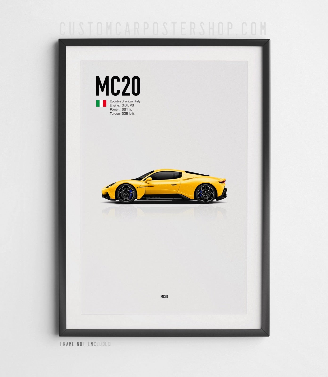 Maserati MC20 Poster