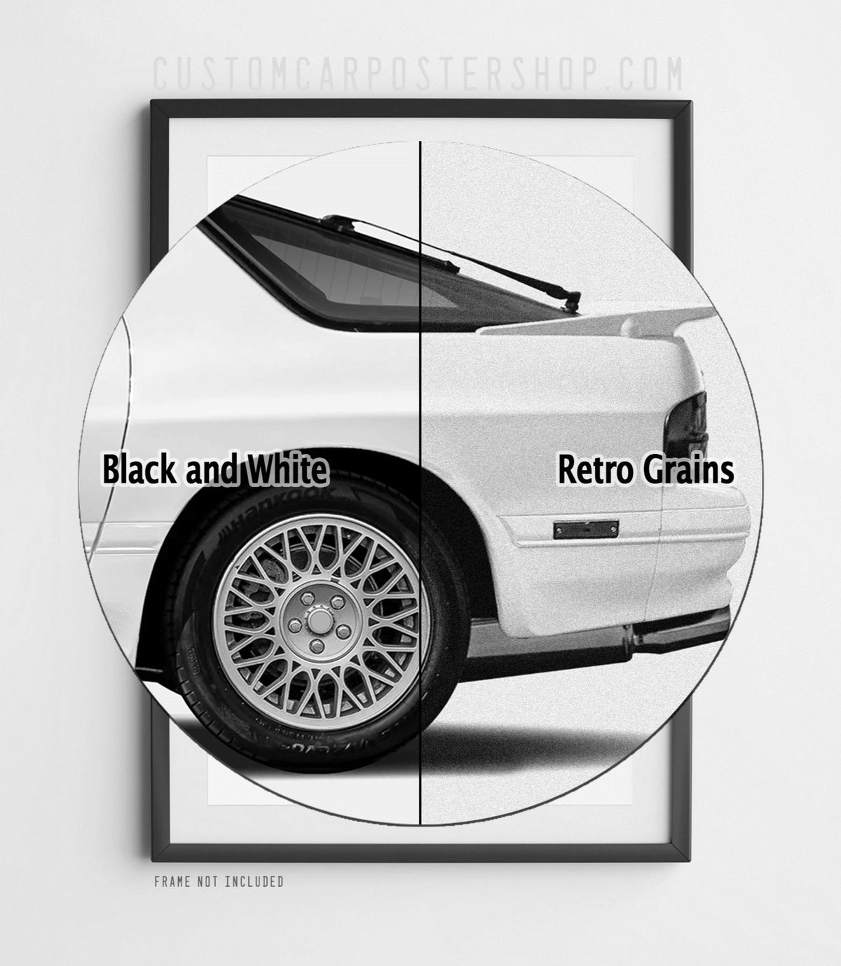 Mazda RX-7 (FC) Classic Remastered Print Ad - Add a License Plate