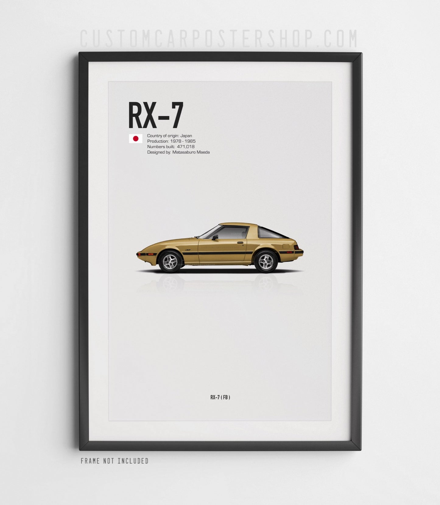 Mazda RX-7 (FB) Poster