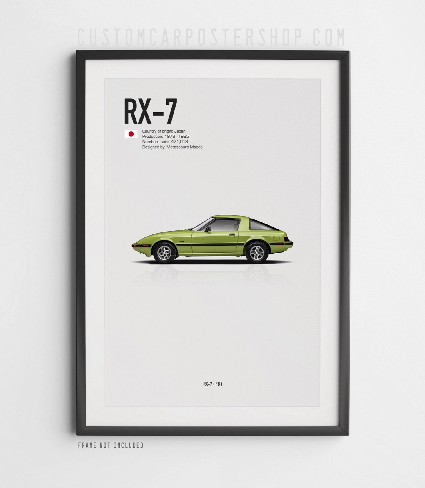 Mazda RX-7 (FB) Poster