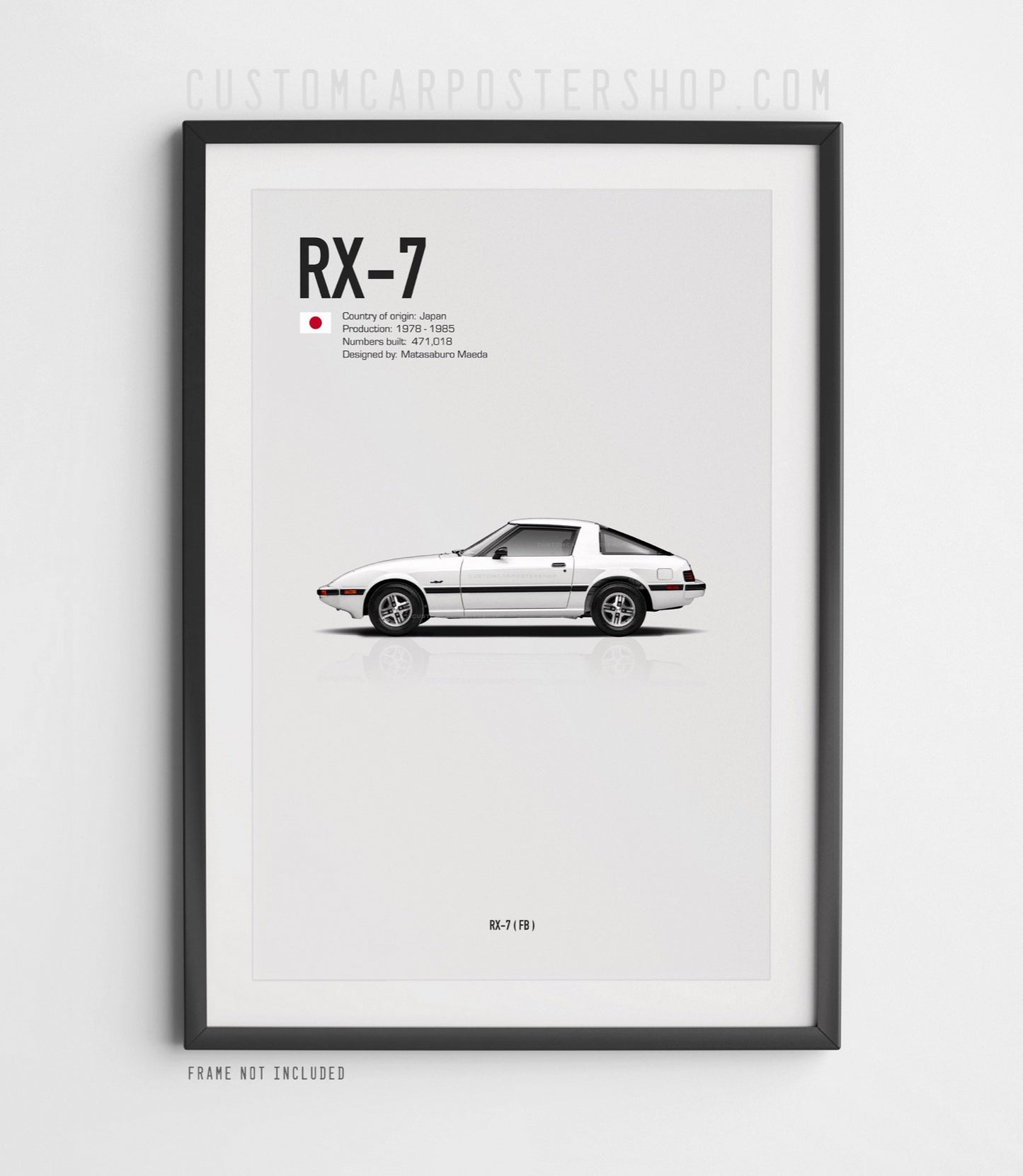 Mazda RX-7 (FB) Poster