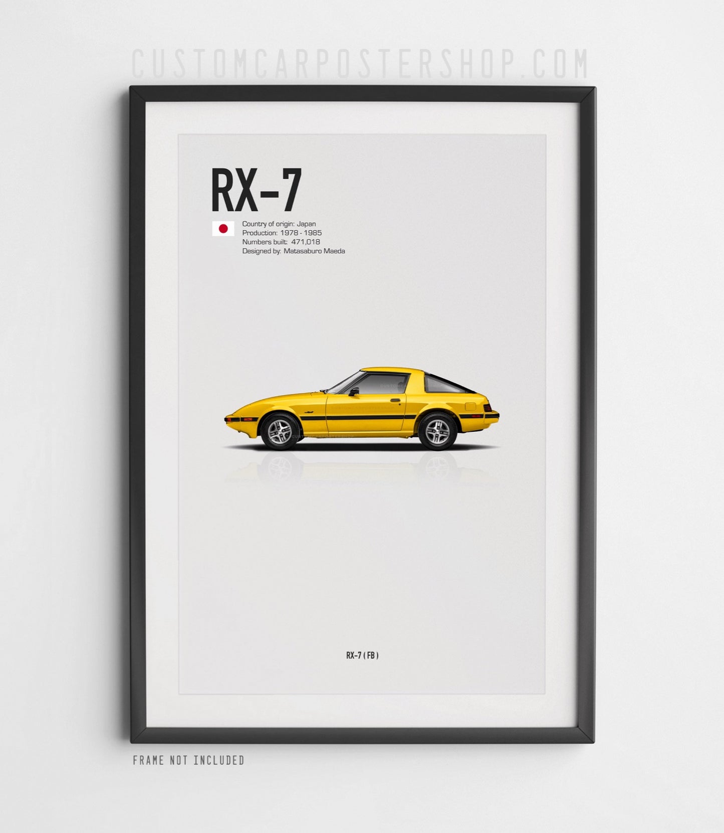Mazda RX-7 (FB) Poster