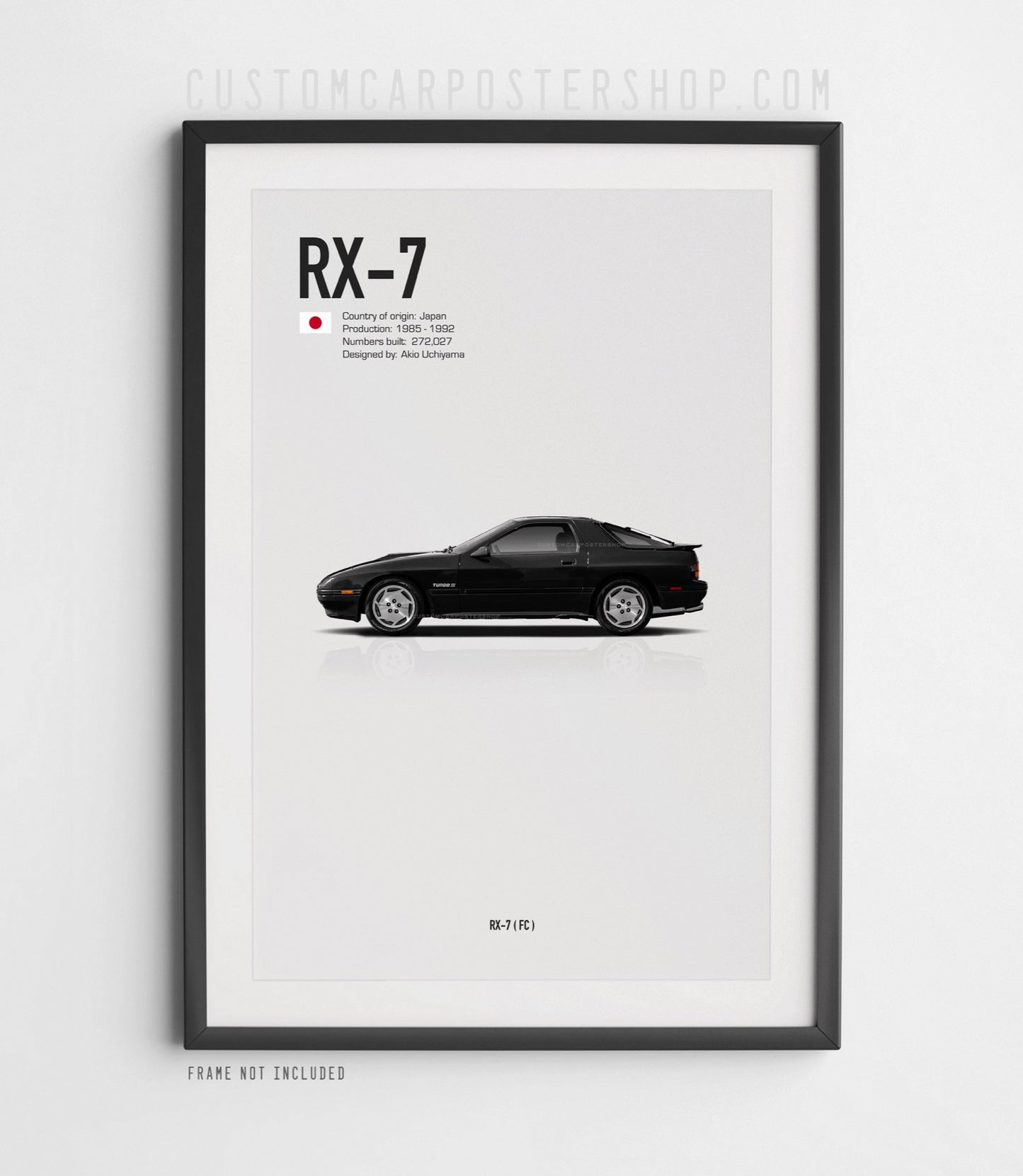 Mazda RX-7 (FC) Poster