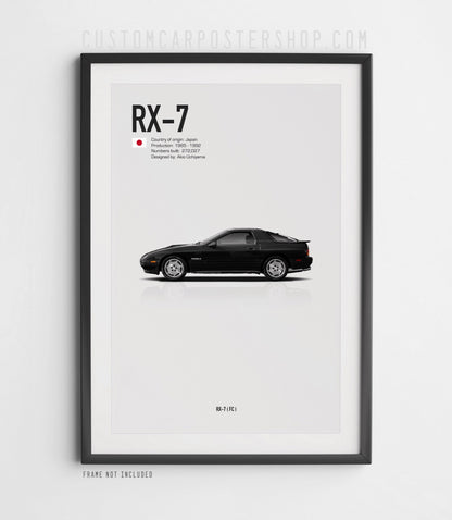 Mazda RX-7 (FC) Poster