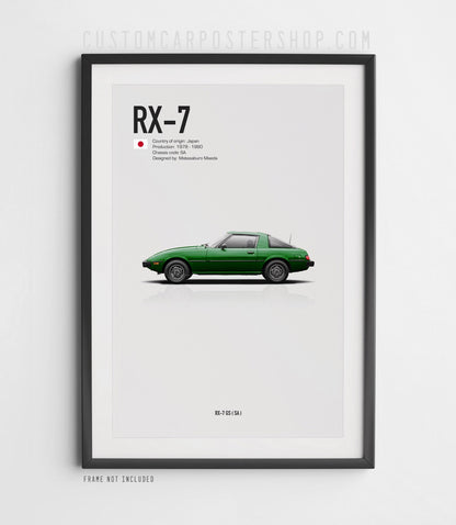 Mazda RX-7 GS (SA) Poster