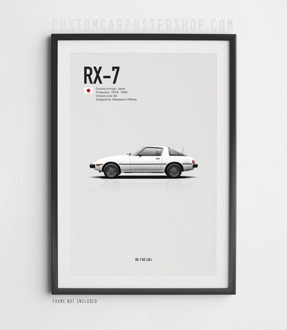 Mazda RX-7 GS (SA) Poster