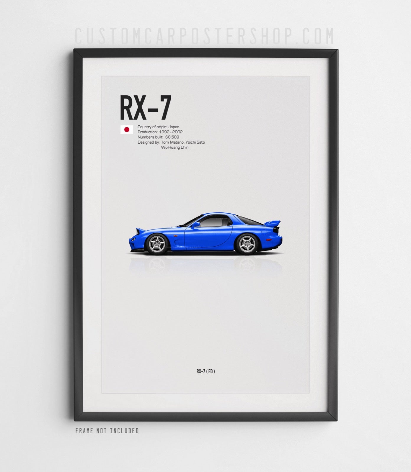 Mazda RX-7 (FD) Poster