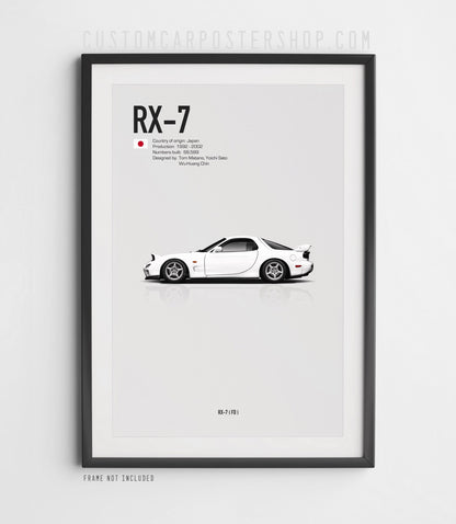 Mazda RX-7 (FD) Poster