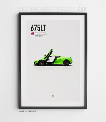 McLaren 675LT Poster