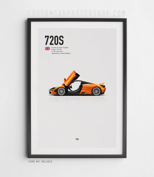 McLaren 720S Poster