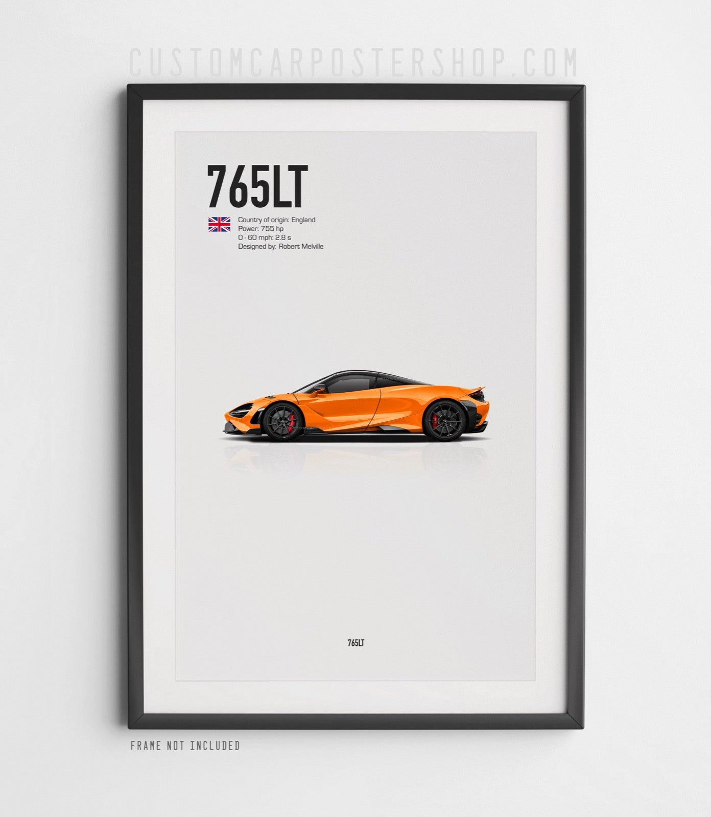 McLaren 765LT Poster