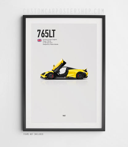 McLaren 765LT Poster