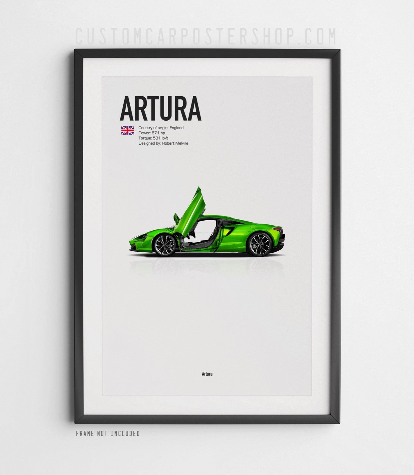 McLaren Artura Poster