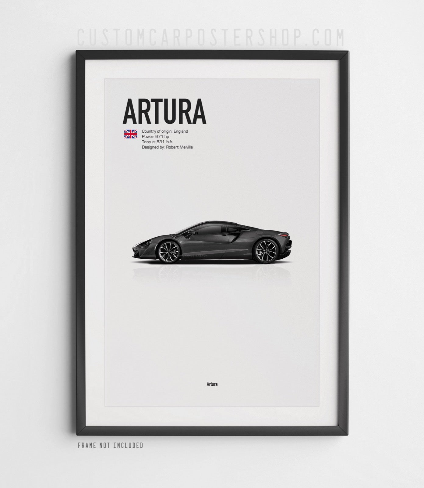 McLaren Artura Poster