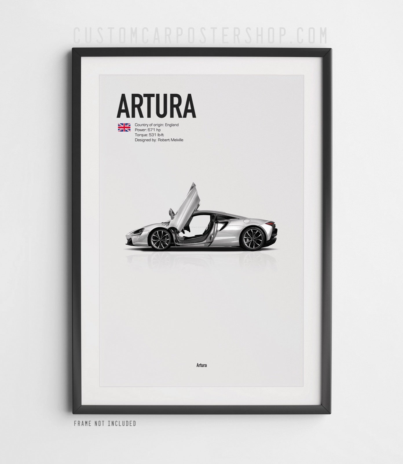 McLaren Artura Poster