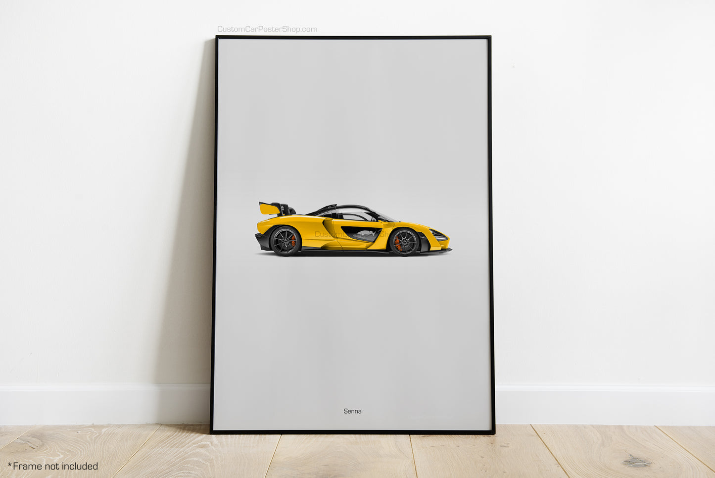 McLaren Senna Poster - Wall Art - Supercars