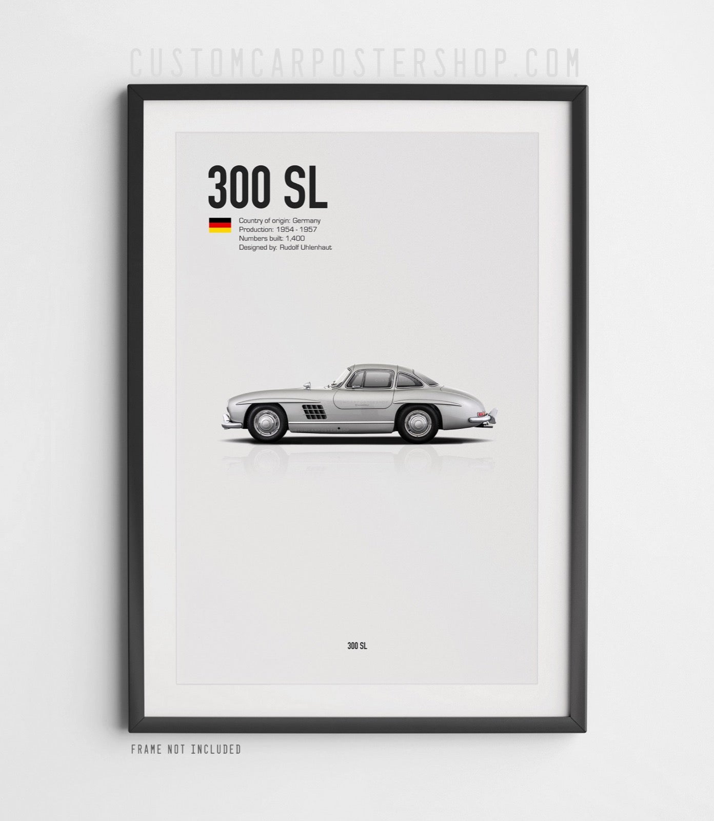 Mercedes-Benz 300SL Poster