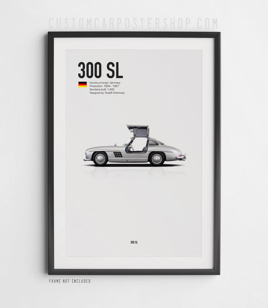 Mercedes-Benz 300SL Poster