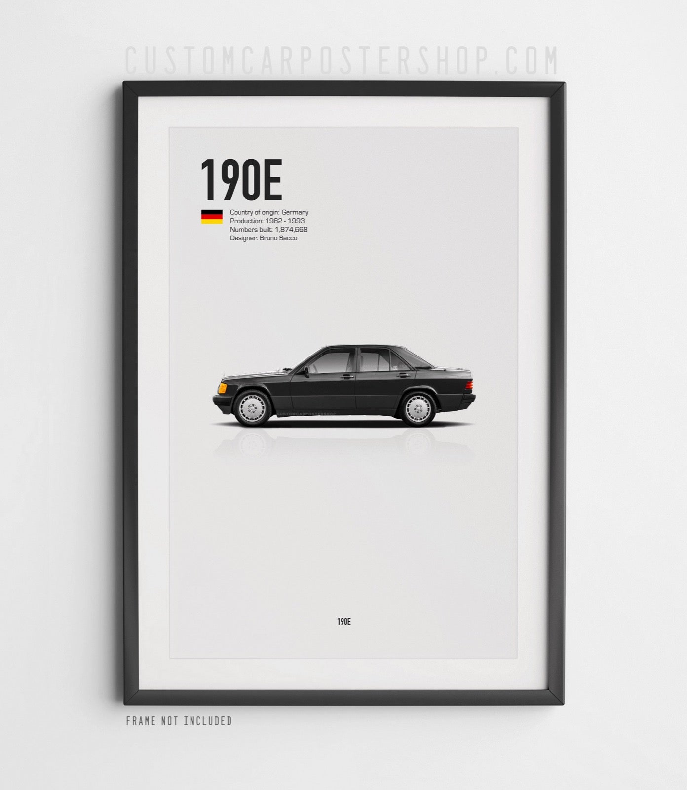 Mercedes-Benz 190E Poster