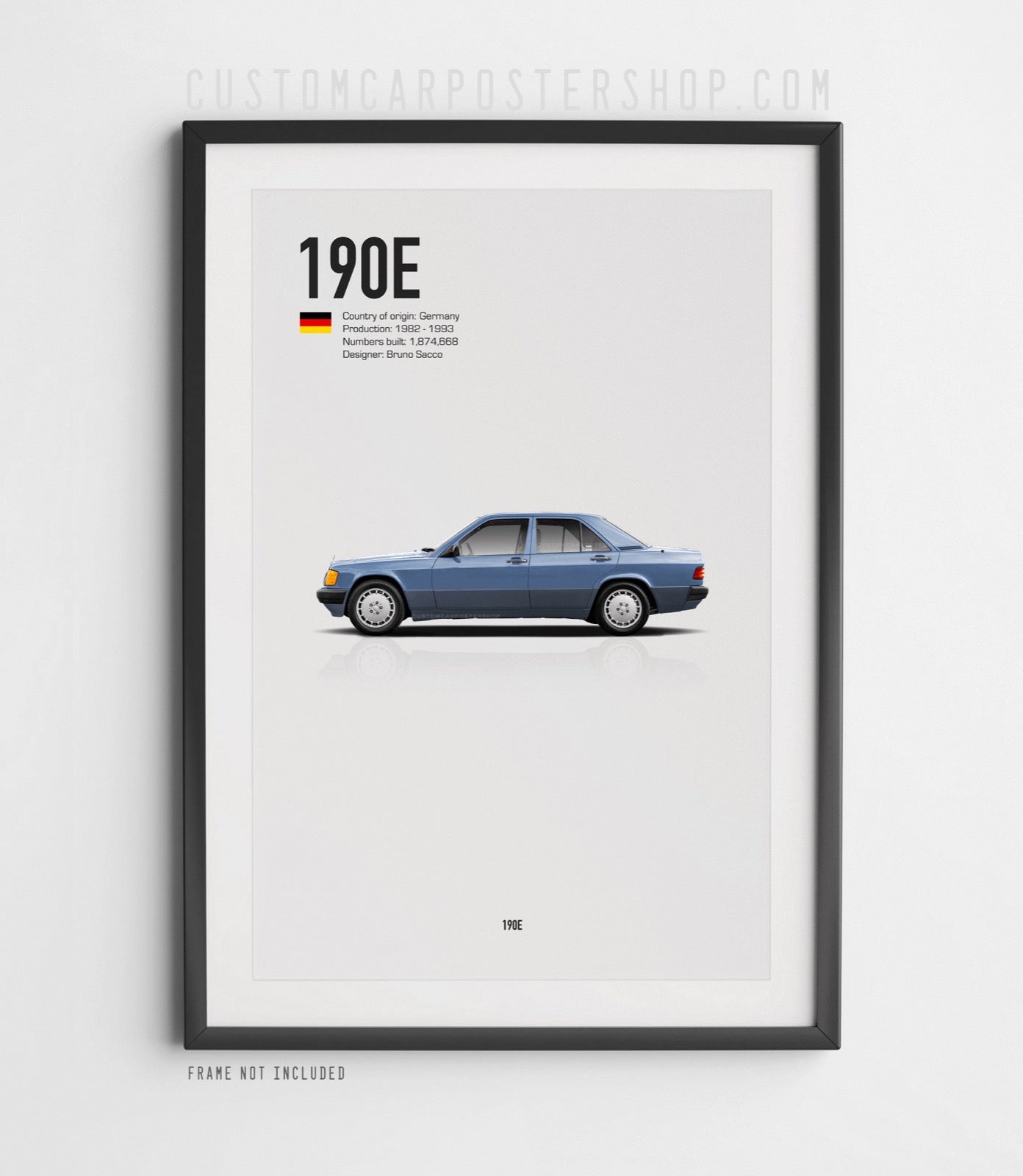 Mercedes-Benz 190E Poster