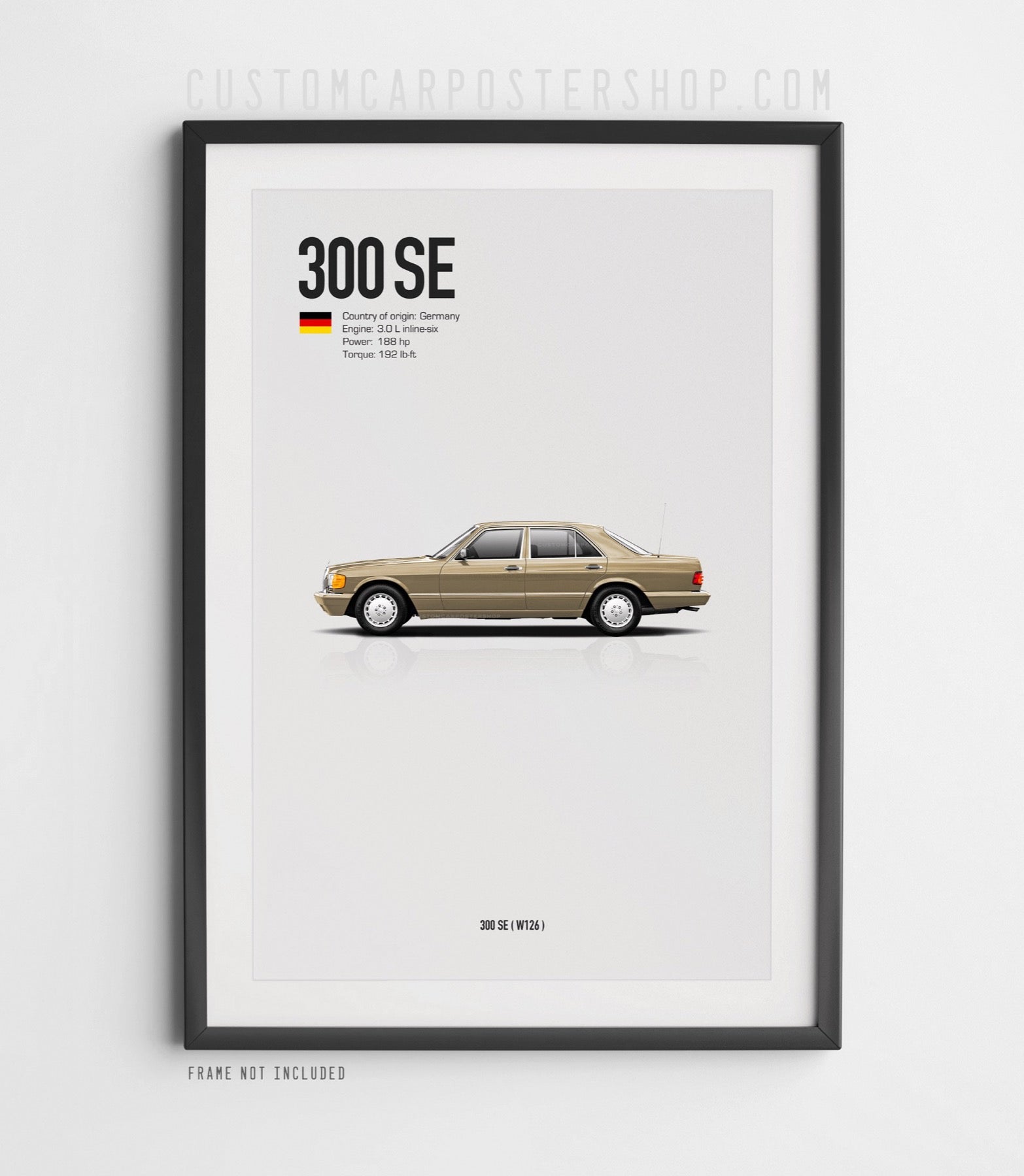 Poster vintage - Mercedes Benz (REPRODUCTION Poster vintage - Mercedes Benz (REPRODUCTION
