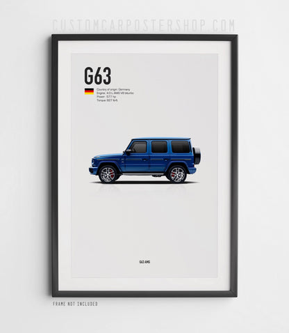 Mercedes-Benz G63 AMG Poster