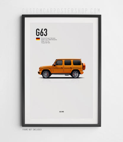 Mercedes-Benz G63 AMG Poster