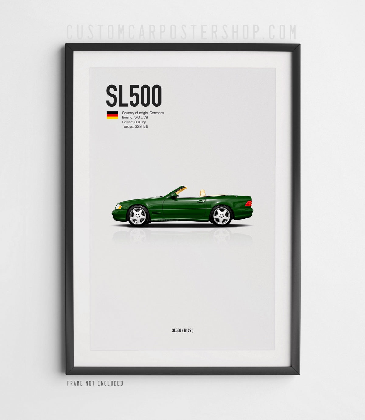 Mercedes-Benz SL500 (R129) Poster