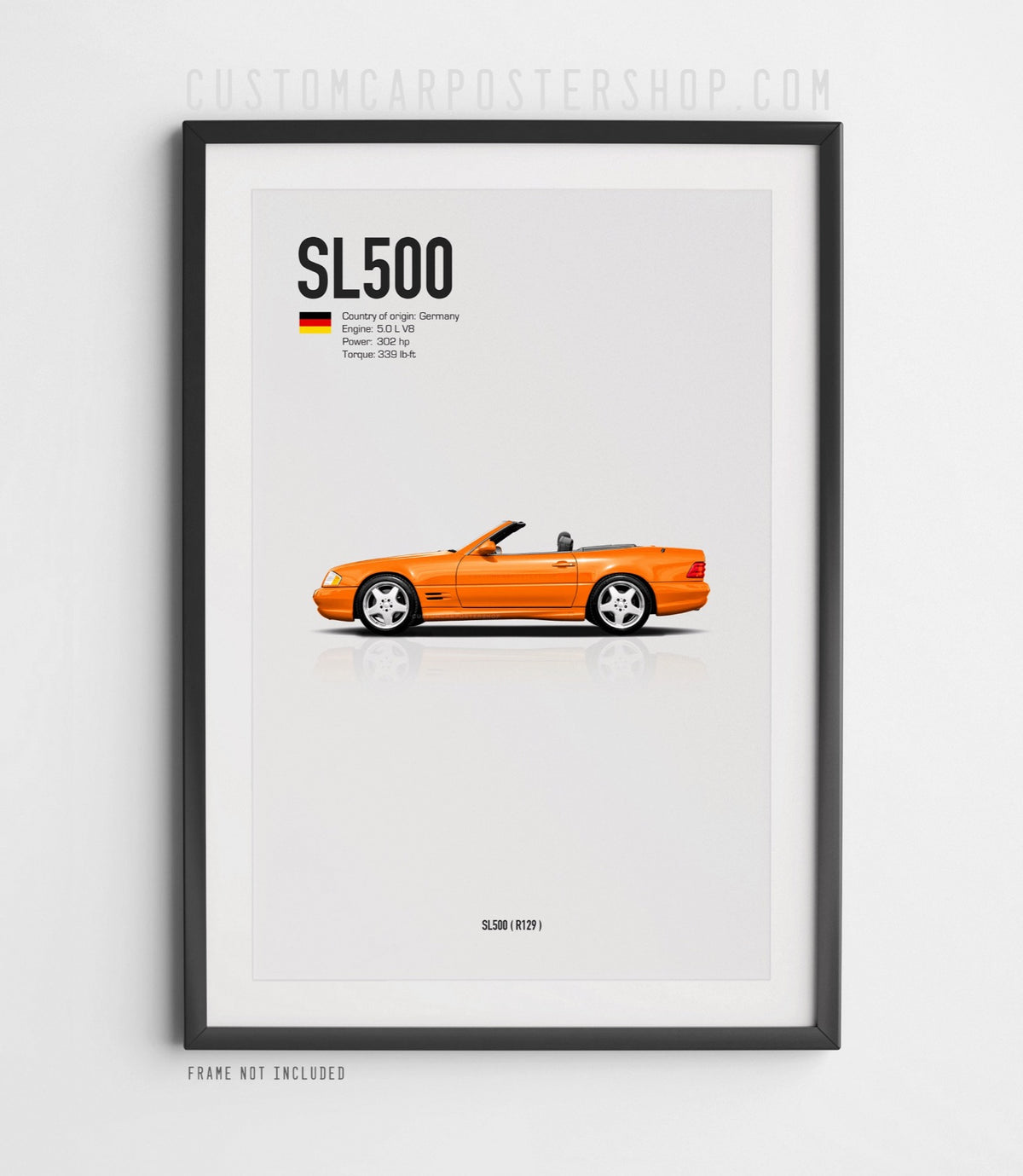 Mercedes-Benz SL500 (R129) Poster