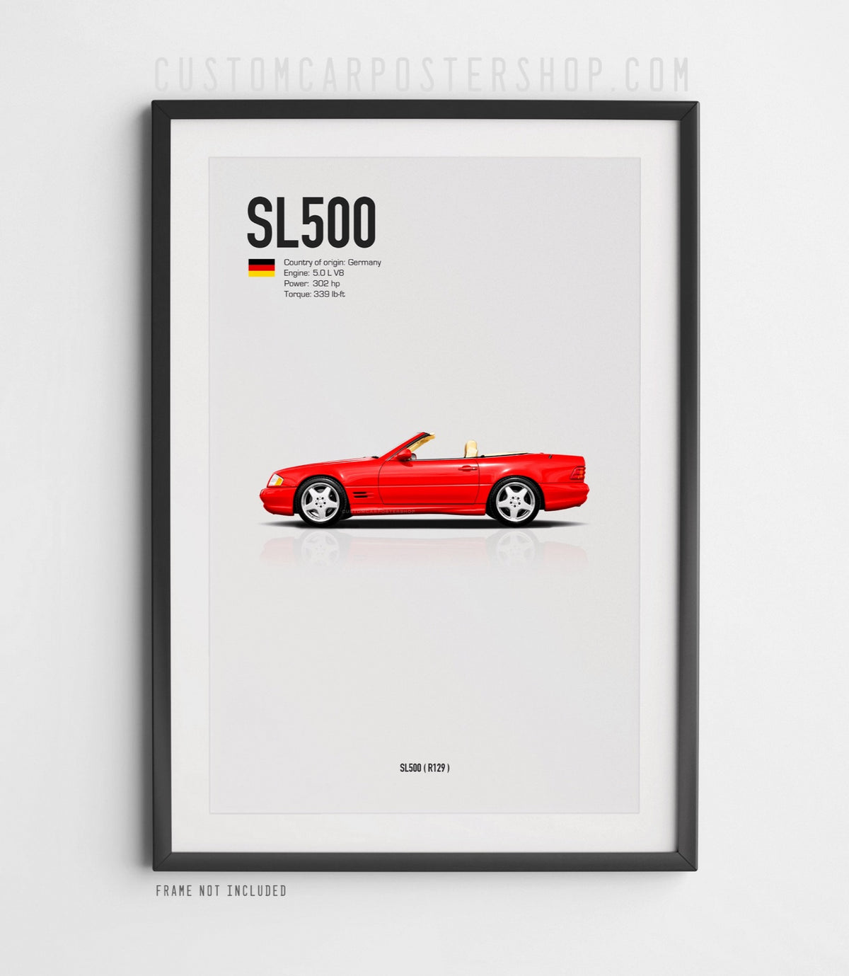 Mercedes-Benz SL500 (R129) Poster