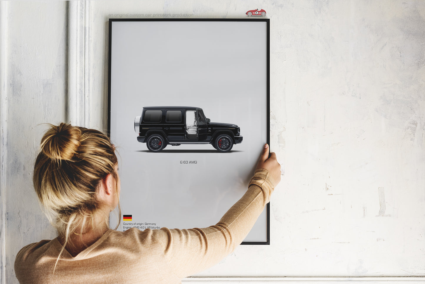 Mercedes-Benz G63 AMG Poster - Minimalistic Wall Art
