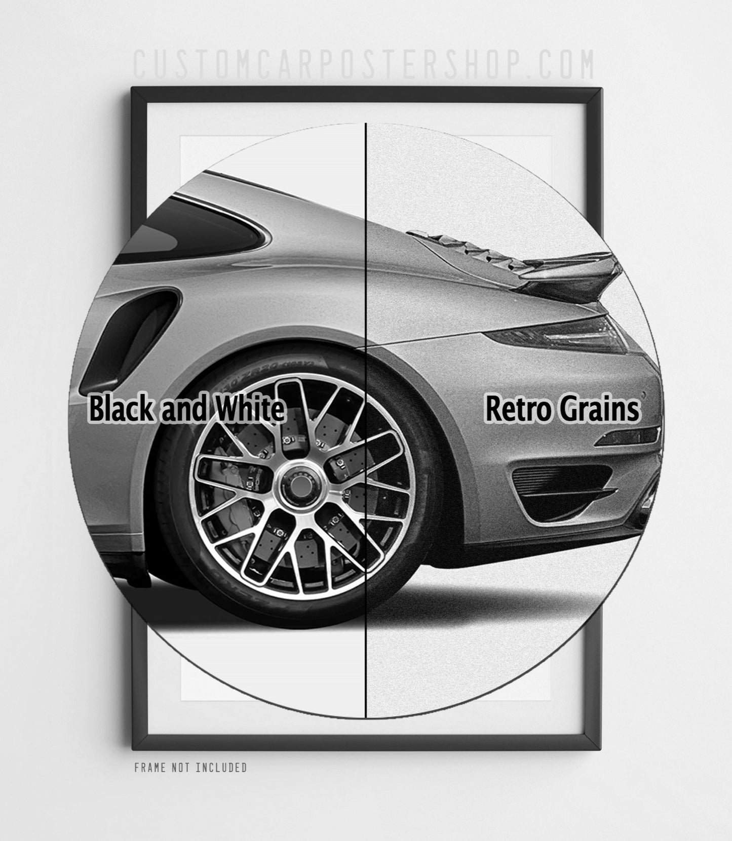Porsche 911 Turbo (991.1) Print Ad Poster - Mere Three Seconds
