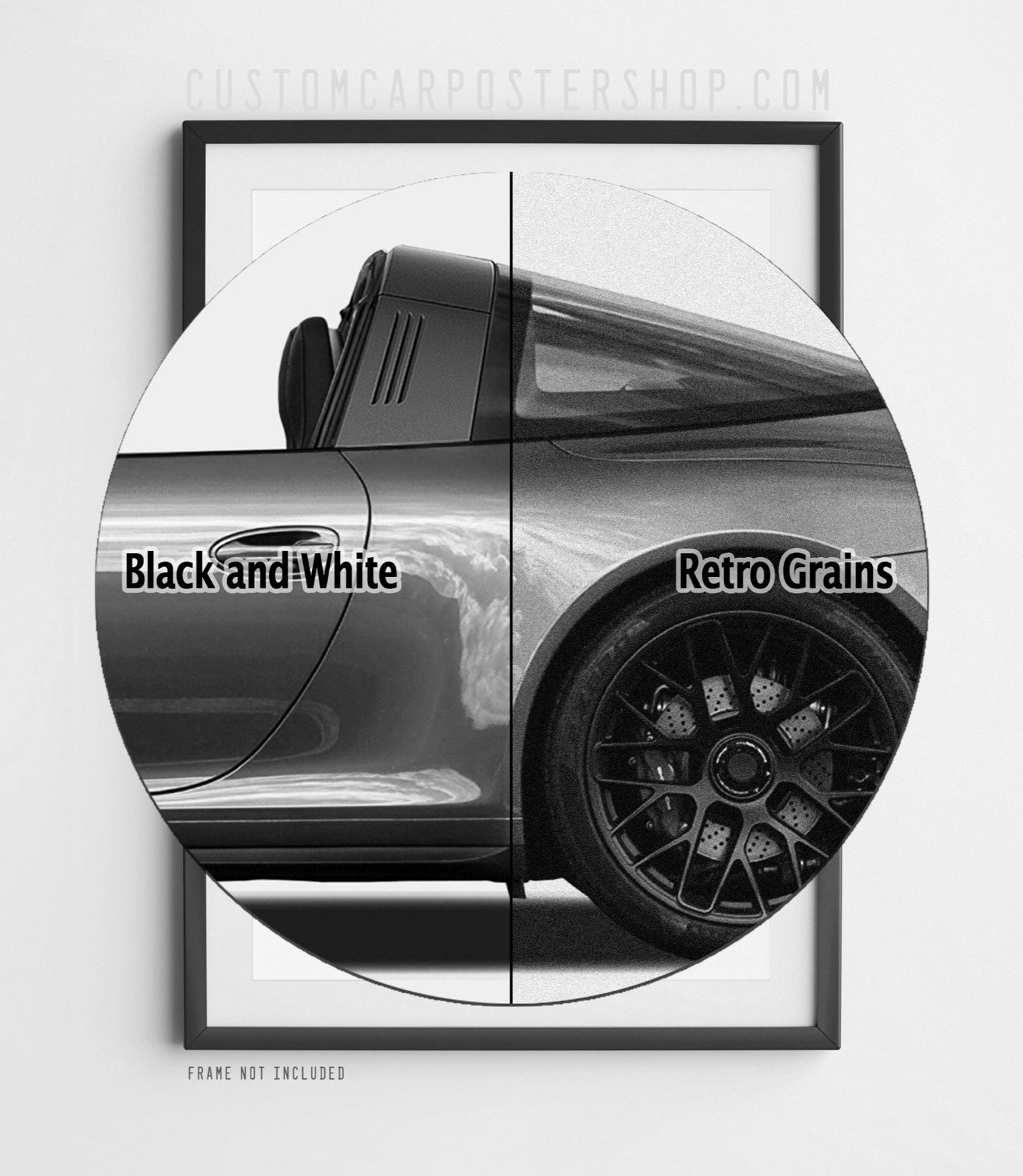 Porsche 911 Targa (991.1) Print Ad Poster - Meticulously Crafted