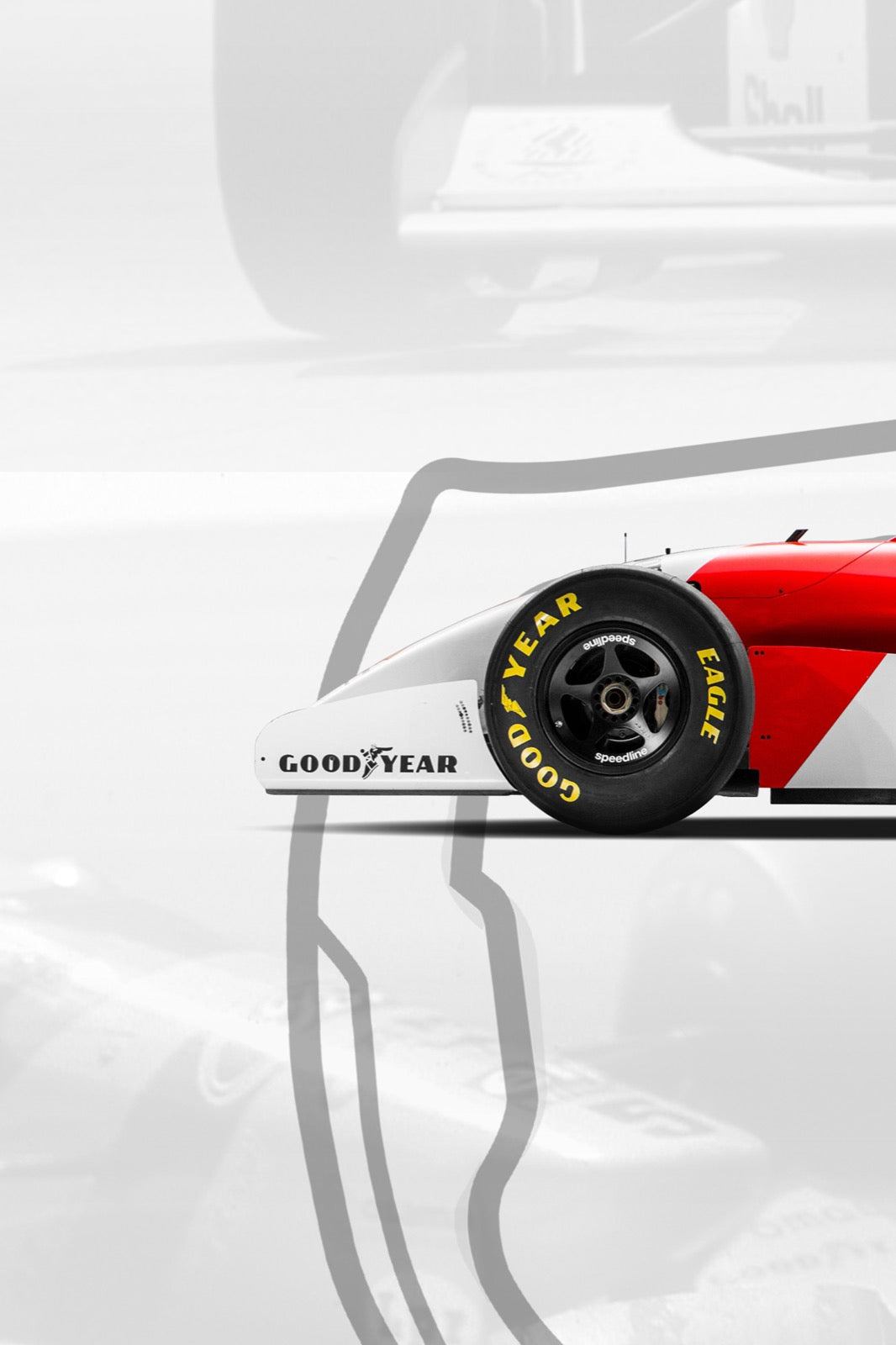 McLaren MP4/8 - Ayrton Senna 1993 Monaco Grand Prix