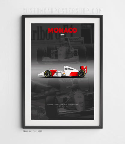 McLaren MP4/8 - Ayrton Senna 1993 Monaco Grand Prix