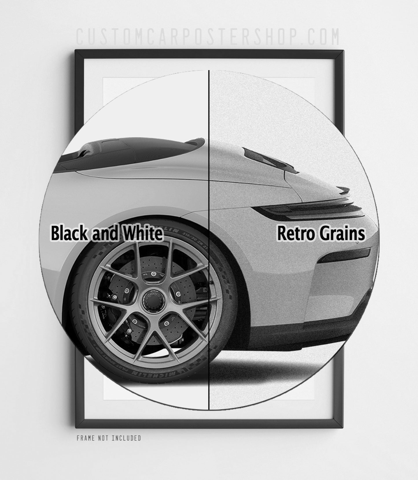 Porsche 911 (992.2) GT3 S/C Print Ad Poster - More Freedom