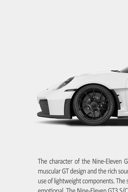 Porsche 911 (992.2) GT3 S/C Print Ad Poster - More Freedom