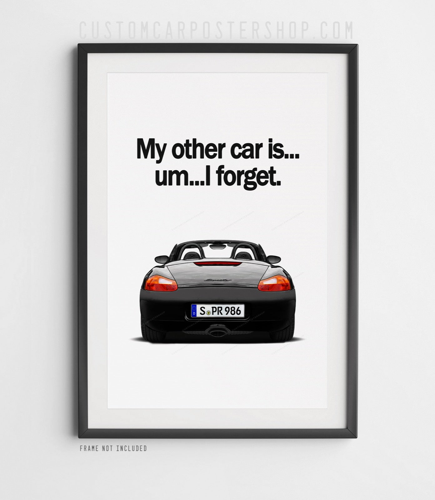 Porsche 986 Boxster Vintage Ad - My Other Car