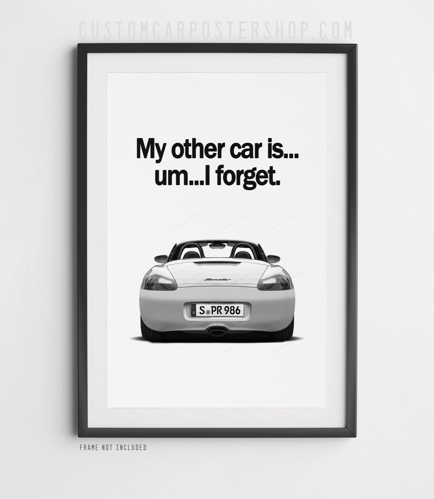 Porsche 986 Boxster Vintage Ad - My Other Car