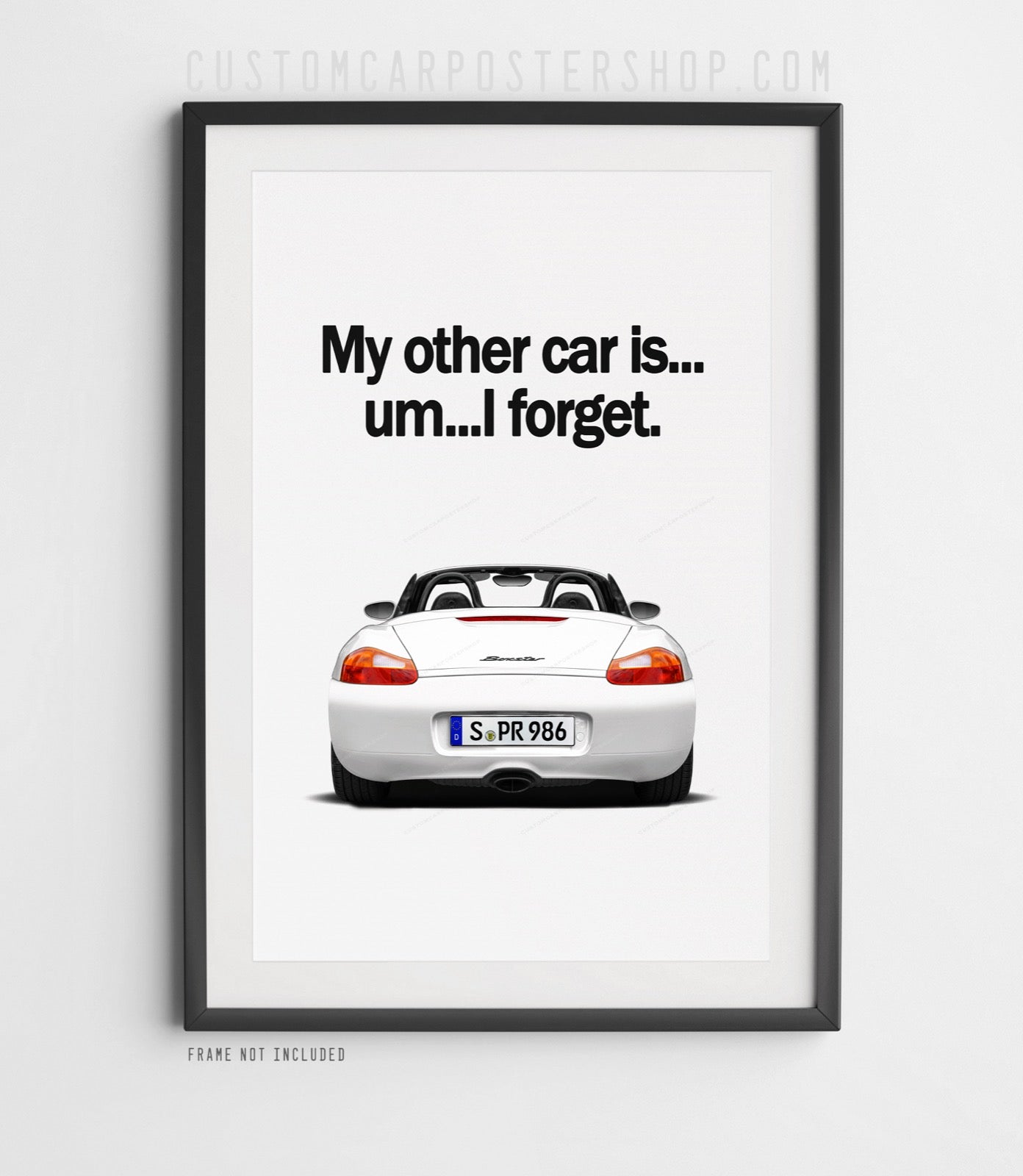 Porsche 986 Boxster Vintage Ad - My Other Car