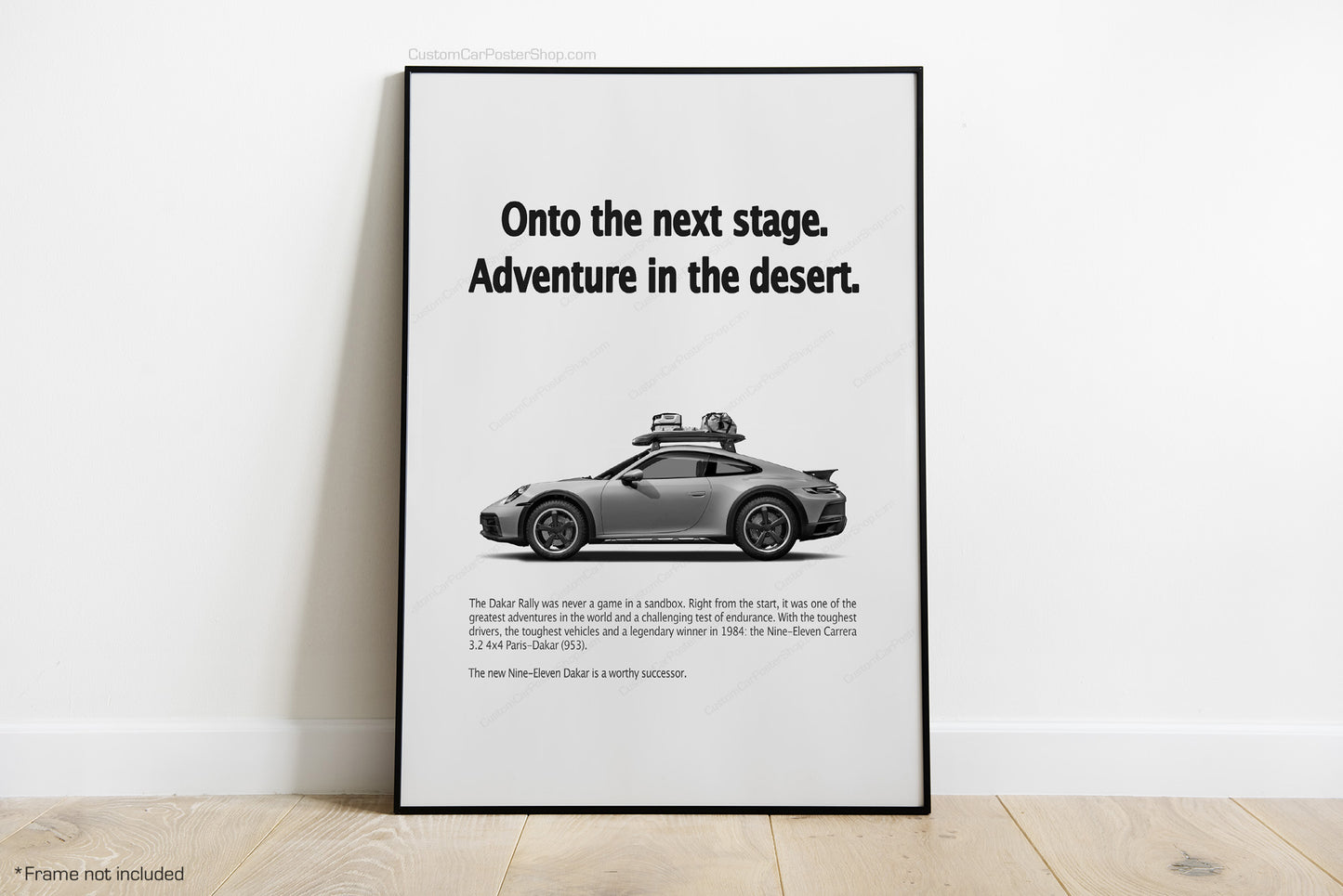 Porsche 911 Dakar Vintage Porsche Ads - Next Adventure