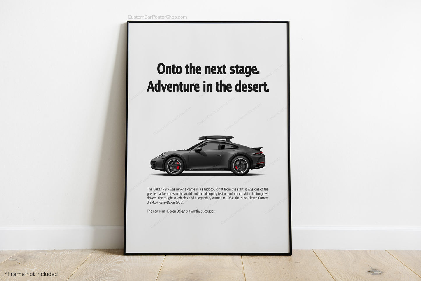Porsche 911 Dakar Vintage Porsche Ads - Next Adventure