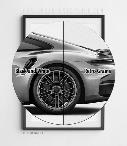 Porsche 992.2 911 Turbo S Print Ad - One of a Kind