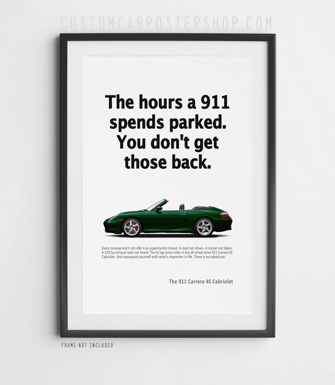 Porsche 996 Carrera 4S - Classic Ad - A Parked 911