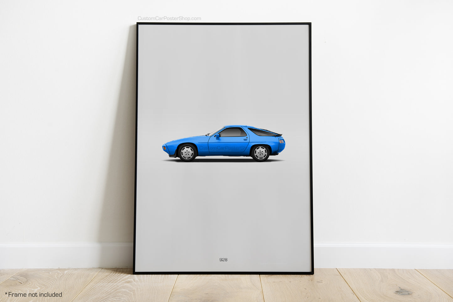 Porsche 928 Poster - Minimalistic Wall Art