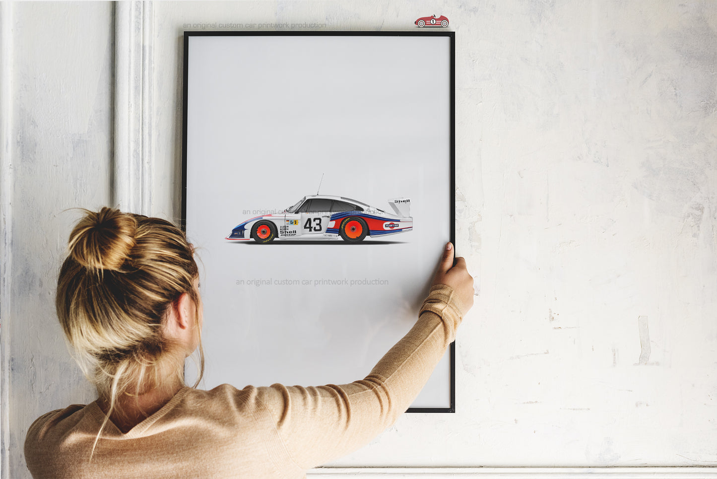 Porsche 935/78 "Moby Dick" Martini Racing Wall Art - Liveries