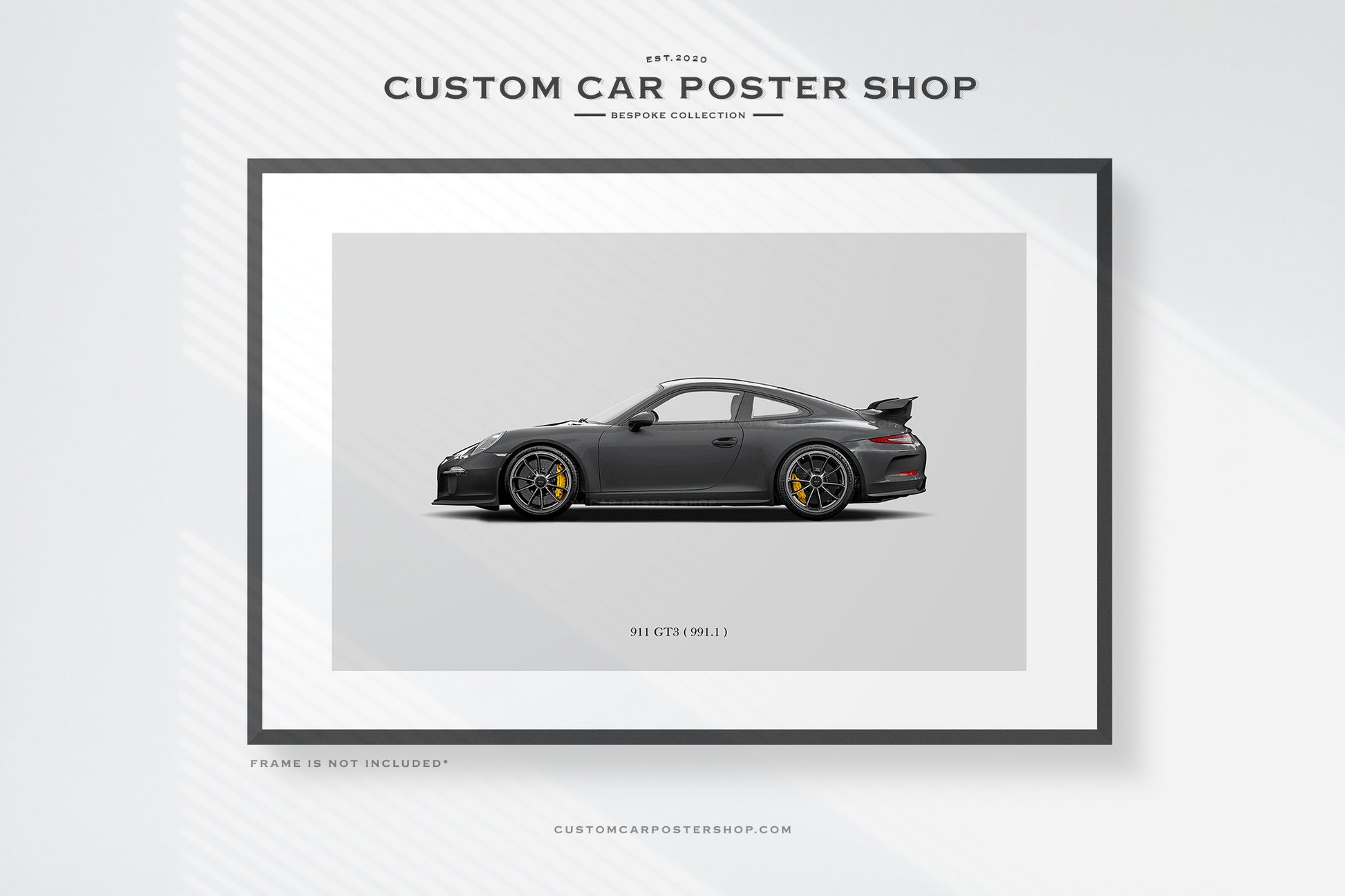 Porsche 911 GT3 991.1 Commissioned Print Poster