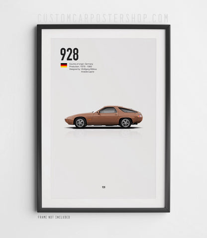 Porsche 928 (1978 - 1982) Poster