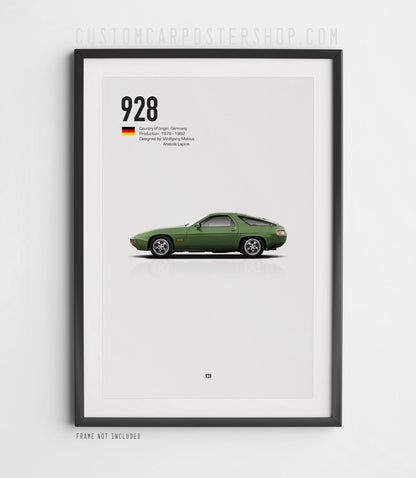 Porsche 928 (1978 - 1982) Poster
