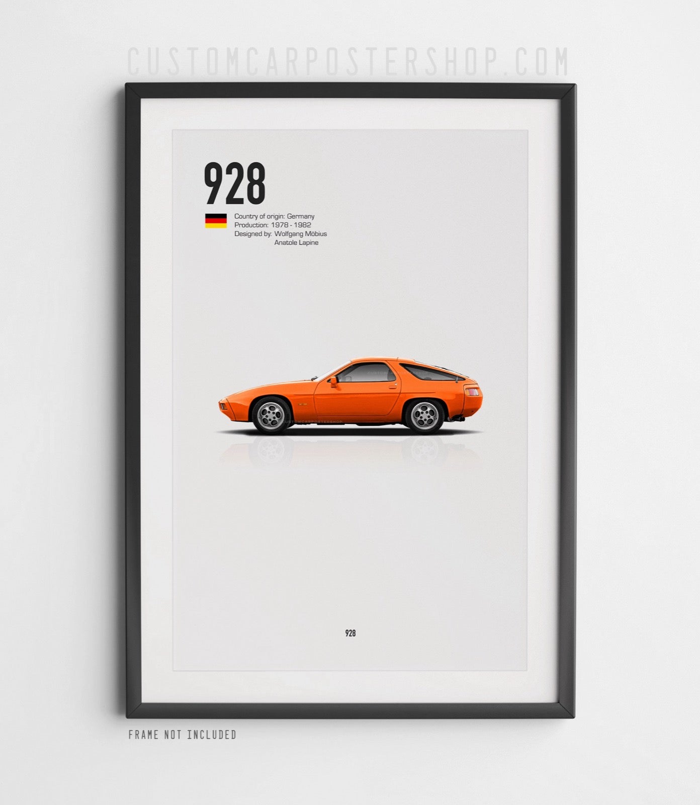 Porsche 928 (1978 - 1982) Poster